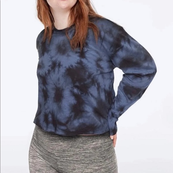 NWT VS PINK Long Sleeve Cropped Tee LARGE - Picture 11 of 11